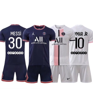 ¡stock Listo! Nike! 21-22 Paris Saint Germain Casa y visitante Camiseta De fútbol Puro De algodón respirable Camiseta De campeones