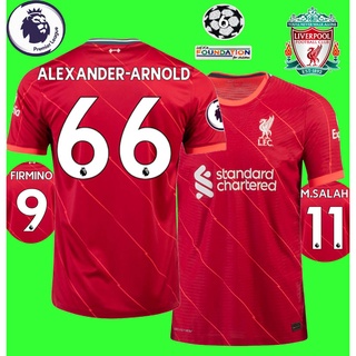 Liverpool Jersey 21-22 Camiseta de fútbol local S-4XL
