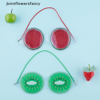 jointflowersfancy fruta compresa de hielo máscara de ojos aliviar la fatiga eliminar bolsas de ojos negros cosméticos cbg