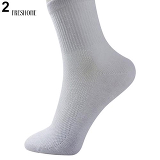 Freshone 5 pares de calcetines casuales de mezcla de algodón patrón de impresión tobillo Crew calcetín (7)
