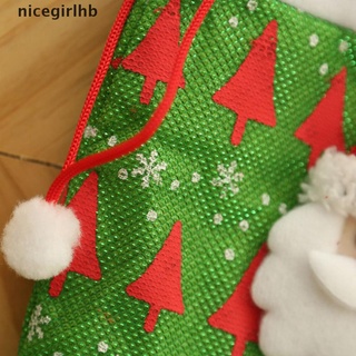[i] feliz navidad caramelo bolsas bolsa de algodón lino santa claus muñecos de nieve bolsa de regalo de navidad [caliente]