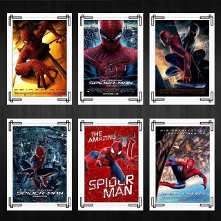 Póster De Spiderman Clásico Cómics Famosos Superhéroes Pósters Decoración De La Habitación Del Hogar De Alta Calidad Papel Pintado De Impresión