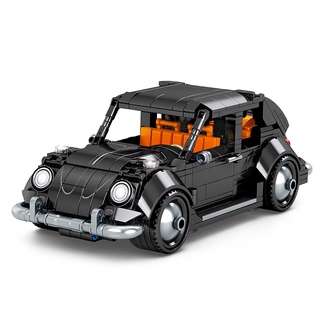 684PCS Compatible lego technic Coche Volkswagen Escarabajo Bloques De Construcción Rompecabezas Montaje De Juguetes Infantiles