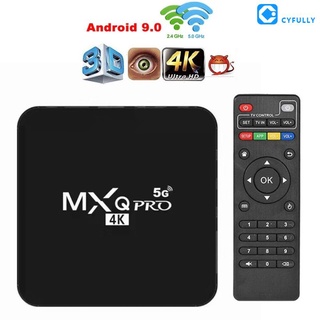 Mxq Pro caja De Tv Inteligente 4k Pro 5g 2gb/Mxq 16gb Wifi Android 10.1 caja De Tv Inteligente Pro 5g 4k Cyfully