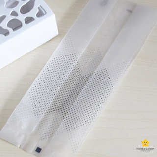Composite Biscuit Bag White Black Dot Toast Bread Bag Baking Packaging Bag Convenient and Durable 100pcs (3)