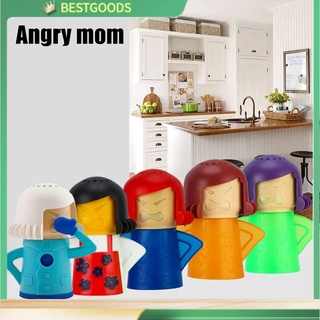 kitchen angry mama - limpiador de microondas para microondas, limpiador de vapor, para cocina, nevera, limpieza