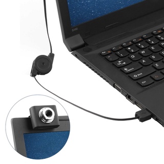 Mini USB2.0 5 Megapixels Retractable Clip WebCam Web Camera For PC Laptop