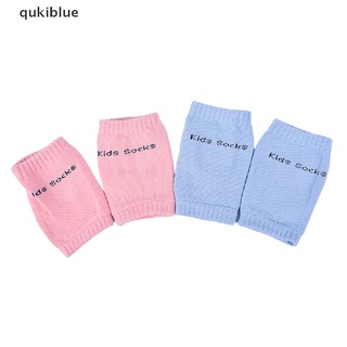 Qukiblue Kids Anti Slip Crawling Elbow Infants Toddlers Baby Knee Pads Protector Safety CL