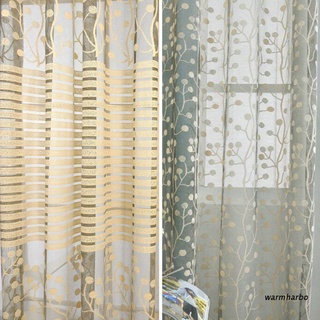 warmharbo - cortinas de ventana jacquard de lujo para dormitorio, sala de estar, 100 x 200 cm, 100 x 270 cm