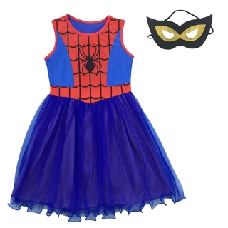 4-5/2021 Nuevos Niños Superhéroe Cosplay Disfraces Super Niñas Vestido Traje Superwoman Mujer Héroe Para Ropa De Halloween