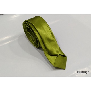 (asiutong2) Nuevo clásico sólido liso de 22 colores Jacquard tejido mezcla de seda de los hombres corbata corbata corbata (2)