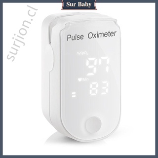 oxímetro de bebé en tiempo real monitor de pulso de oxígeno pantalla digital clip de dedo [surjion]