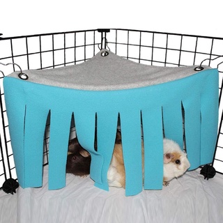 Small Animal Hamster Tent Hammock Pet Hideout Cage Accessories Nest Bed for Guinea Pig Rat Squirrel Ferret Bunny (3)