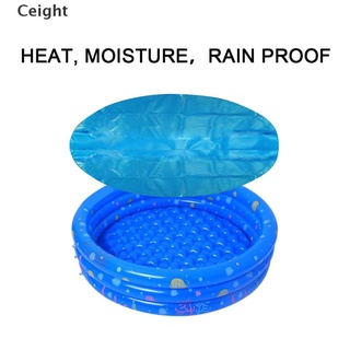 [Ceight] cubierta de piscina inflable alfombrilla de natación película de aislamiento a prueba de polvo y cubierta de lluvia