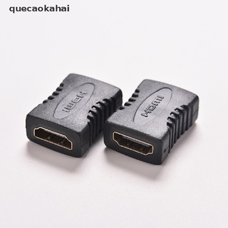 Quecaokahai HDMI Female to Female F/F Coupler Extender Adapter Connector For HDTV HDCP 1080P CL