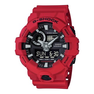 [Disponible En Inventario] Reloj De Pulsera CASI0 G-Shock GA-700 Negro Rojo (3)