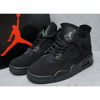 100 % Genuino Ni-ke Air Jordan 4 Retro OGAJ4 Hombres Y Mujeres Zapatos De Baloncesto Durable Zapatillas De Deporte Entrenamiento (1)