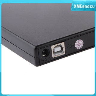 Slim USB External DVD Combo CD-R/RW CD-ROM DVD-ROM Drive For Laptop Black