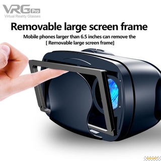 zemerit VRG Pro Gafas 3D VR Realidad Virtual Pantalla Completa Visual Gran Angular Para Dispositivos Inteligentes De 5 A 7 Pulgadas