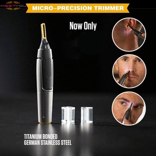 SLEEK Trimmer eléctrico de precisión afeitadora Styler y herramienta de depilación portátil elegante diseño para hombres