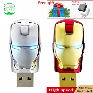 USB Pendrive Model Iron Man H29 Flash Drive Capacity 1TB 2TB Flash Disk