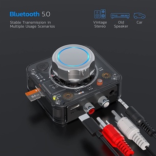 Cod 5.0 Receptor De audio Bluetooth 3D inalámbrico TF RCA 3.5 mm 3.5 mm 3.5 AUX Jack Para coche kit con altavoz