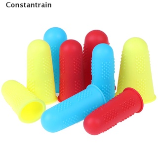 Constantrain - juego de 3 fundas de silicona para dedos, antideslizantes, para dedos