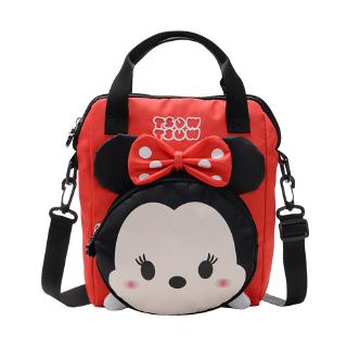 Moda niños bolsas de lona lindo de dibujos animados ratón Minnie Disney Crossbody bolsas de los niños bolsas de hombro