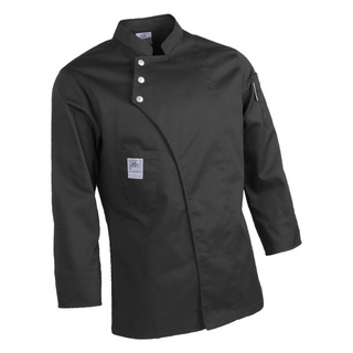 unisex chef chaquetas abrigo manga larga camisa cocina uniforme ropa de trabajo blanco m