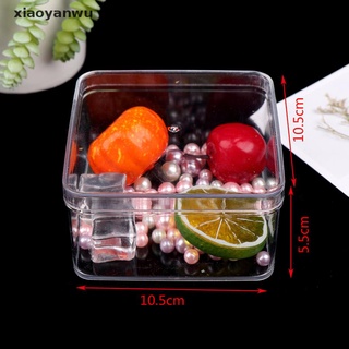 [xiaoyanwu] 10cm Transparent Candy Box Cookies Packing Box Jewelry Display Box Gift Box [xiaoyanwu]