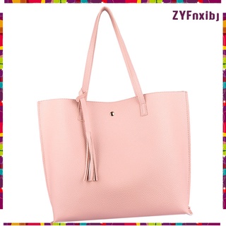 Women\\\'s Faux Leather Shoulder Bag Waterproof Large Capacity Handbag