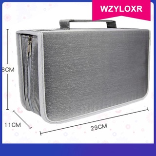 Wzyloxr estuche Organizador Para almacenamiento De CD DVD/soporte/cartera De disco negro juegos