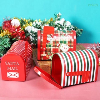 Caja De latas De navidad Ornamentos caja De regalo caja De almacenamiento caja De dulces