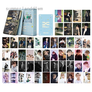 54 unids/set kpop enhypen en-connect lomo tarjetas postales hd foto impresión álbum photocard para fans regalos