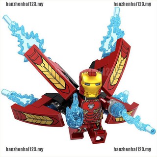 [han] iron man mk50 super-british brick super hero compatible legoinglys