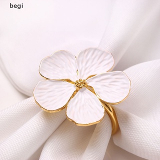 begi Wedding Simple Plum Napkin Napkin 5 Petals Lucky Flower Napkin Ring Napkin Rings CL