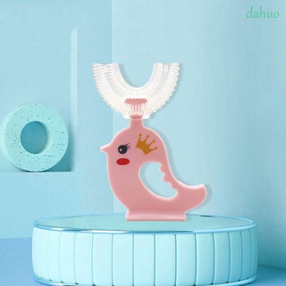 Dahua cepillo De dientes De silicona suave De dibujos animados De 360 grados para niños