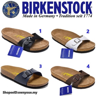 birkenstock hombres/mujeres clásico corcho zapatillas playa casual zapatos madrid serie 34-44 (1)