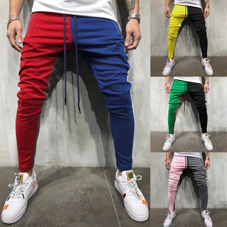 pantalones casuales para hombre/pantalones casuales de color sólido/ropa de calle/moda winwinplus