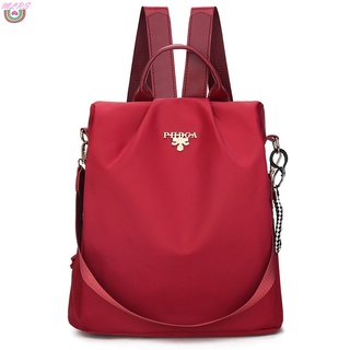 Ms mochila de tela Oxford impermeable para mujer/bolsa escolar de gran capacidad para estudiantes (9)