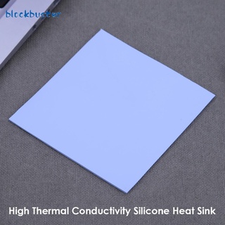 Blockbuster de alta calidad 100x100mm conductiva disipador de calor hoja de CPU gráficos Chip de enfriamiento de grasa térmica almohadilla