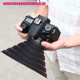 wepnbr funda de lentes de cámara anti-reflejo de silicona para fotos