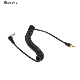 Risesky Cable De Sincronización Flash De 3.5 Mm A Macho Para Luz De Estudio Gatillo Nuevo