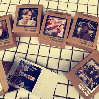 K-pop Fashion Craft Paper Blackpink Photocard BTS BT21 Lomo tarjeta (9)