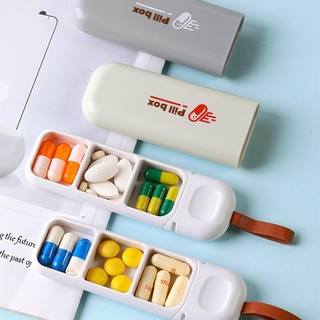 3 Grids Portable Mini Tablet Dispenser Pill Box / Travel Outdoor Moisture-proof Medicine Container