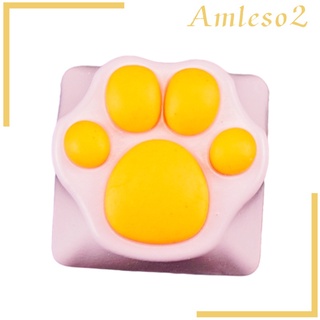 [AMLESO2] Teclas personalizadas para juegos, teclado de gato, palma, teclado mecánico, maquinaria para teclado mecánico, para teclado mecánico, lindo creativo, encantador patrón de reemplazo