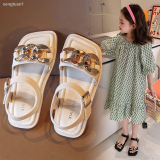 Sandalias para niñas 2021 verano nueva versión Coreana de marea versión Coreana para niños niñas niñas zapatos de Princesa