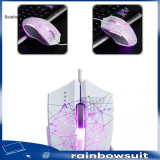 Rb Mouse óptico con enchufe ajustable 3200dpi Para computadora/Pc/ratón/ambientador de manos/ajustable Para oficina