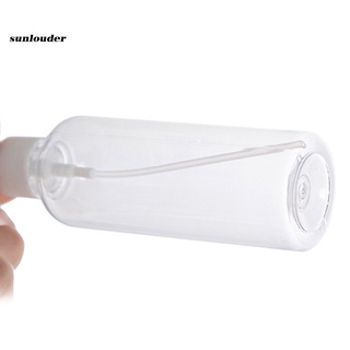 sl 10pcs 30/50/100ml plástico transparente vacío recargable maquillaje agua niebla spray botella (5)