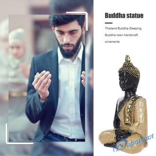 (municashop) buda dhyana mudra meditante estatua sentada resina artesanía mesa adorno (1)